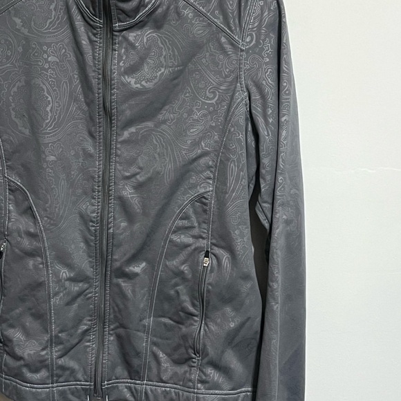 Athleta Floral Imperfection Jacket Sz Med - Picture 4 of 10